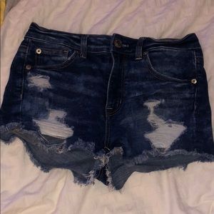 American eagle jean shorts